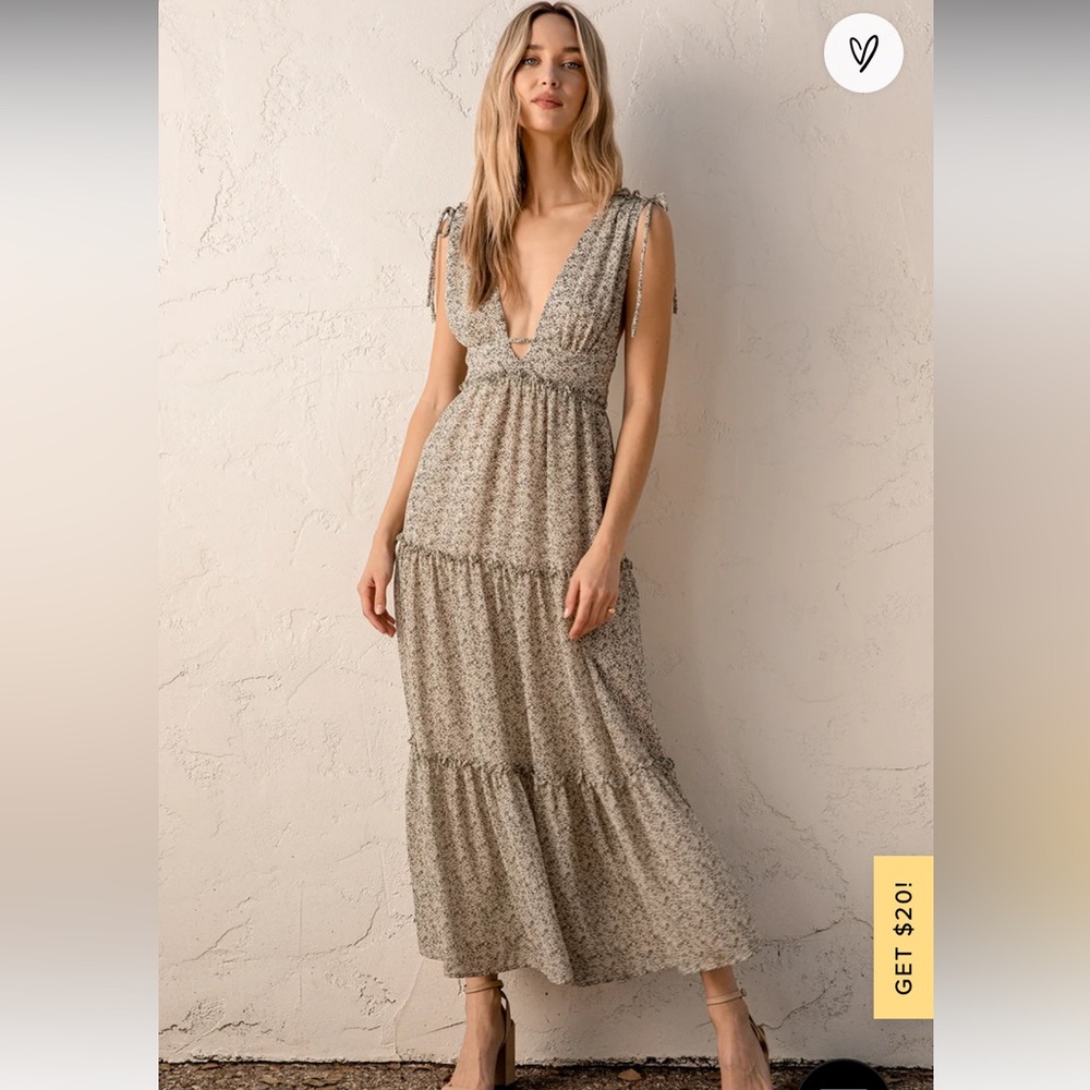 Lulus Floral Maxi Dress